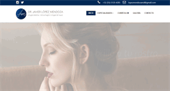 Desktop Screenshot of drlopezmendoza.com